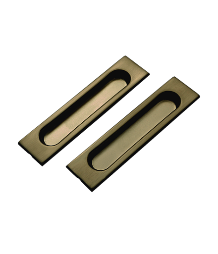 Ручки купе Комплект ручек для раздвижных дверей (2 шт) TIXX/RENZ SDH 601 AB 